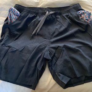 Men’s Burlebo Shorts With American Flag Liner - New With Tags - Size 2XL!